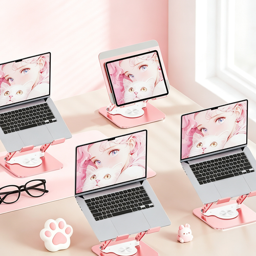 Cute Cat Paw Laptop Stand