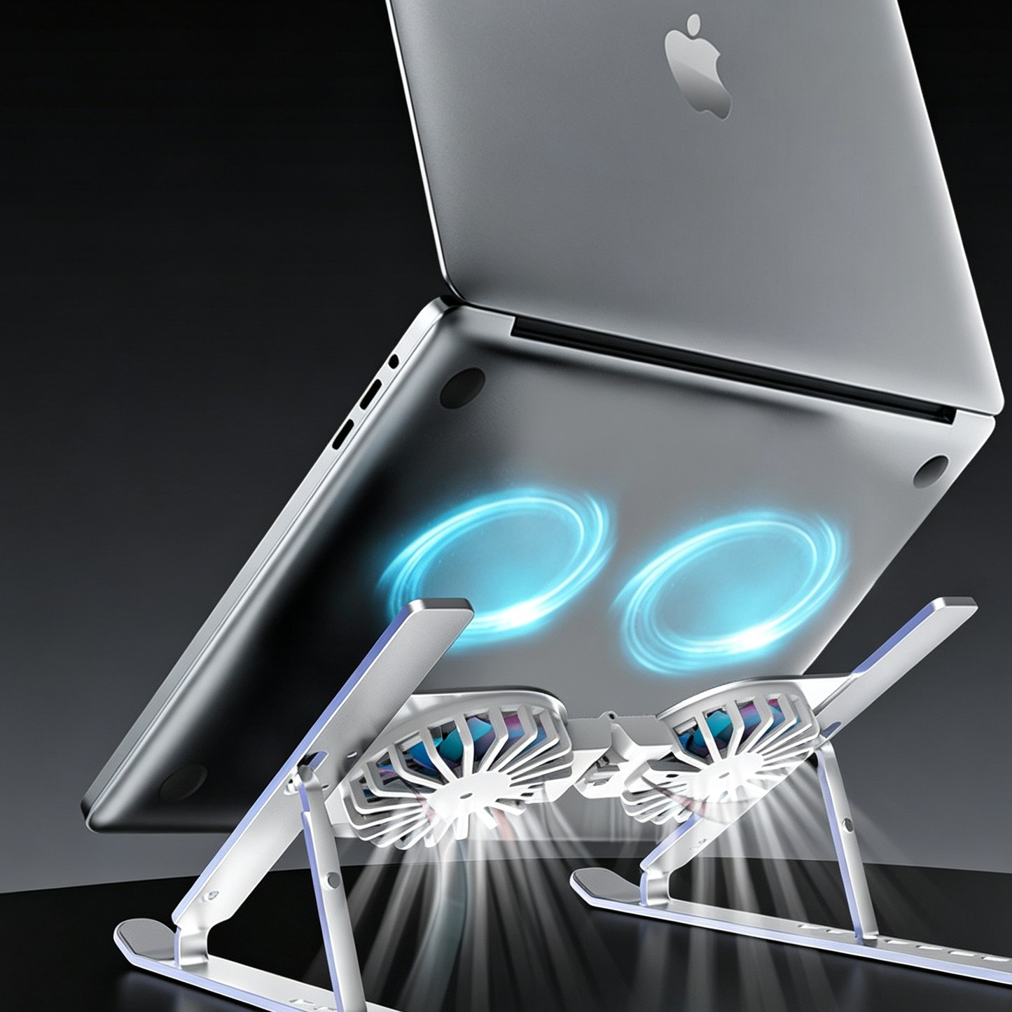 Dual Fan Laptop Cooling Stand