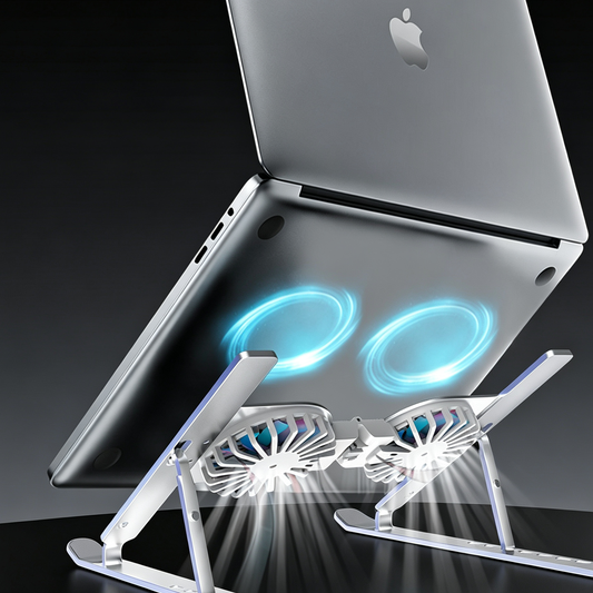 Dual Fan Laptop Cooling Stand
